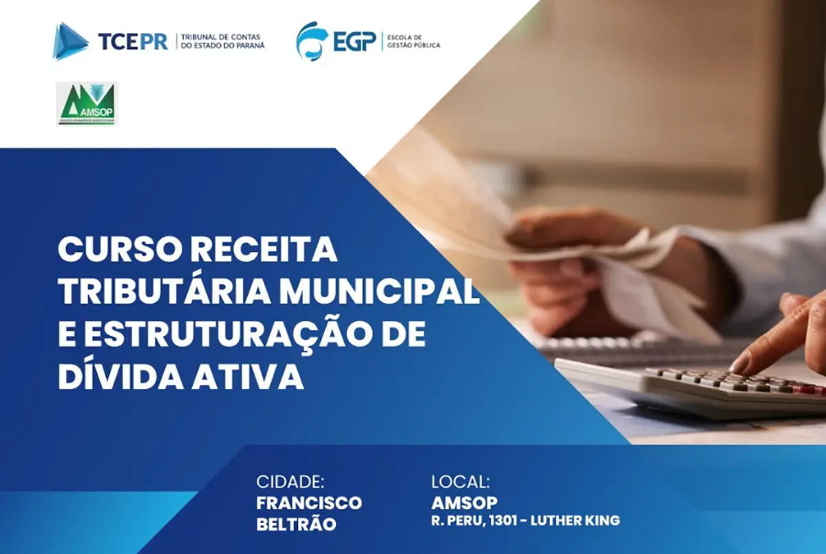 AMSOP e TCE-PR promovem curso para servidores municipais - Diário do  Sudoeste