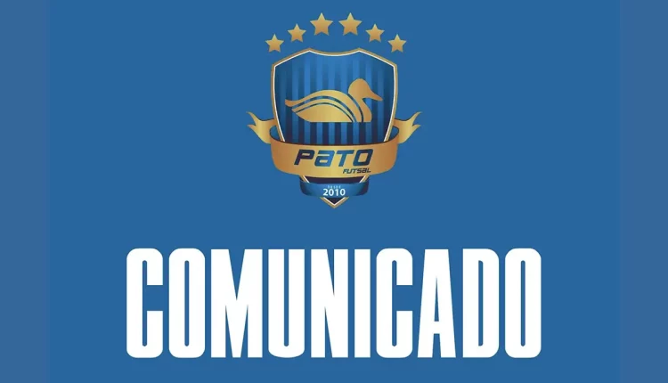 comunicado pato futsal