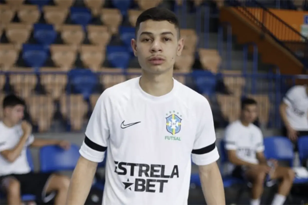 Duduzinho é eleito melhor ala direito da Copa Mundo do Futsal Sub-21