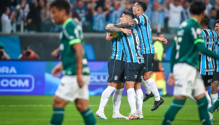 Grêmio vence o Palmeiras