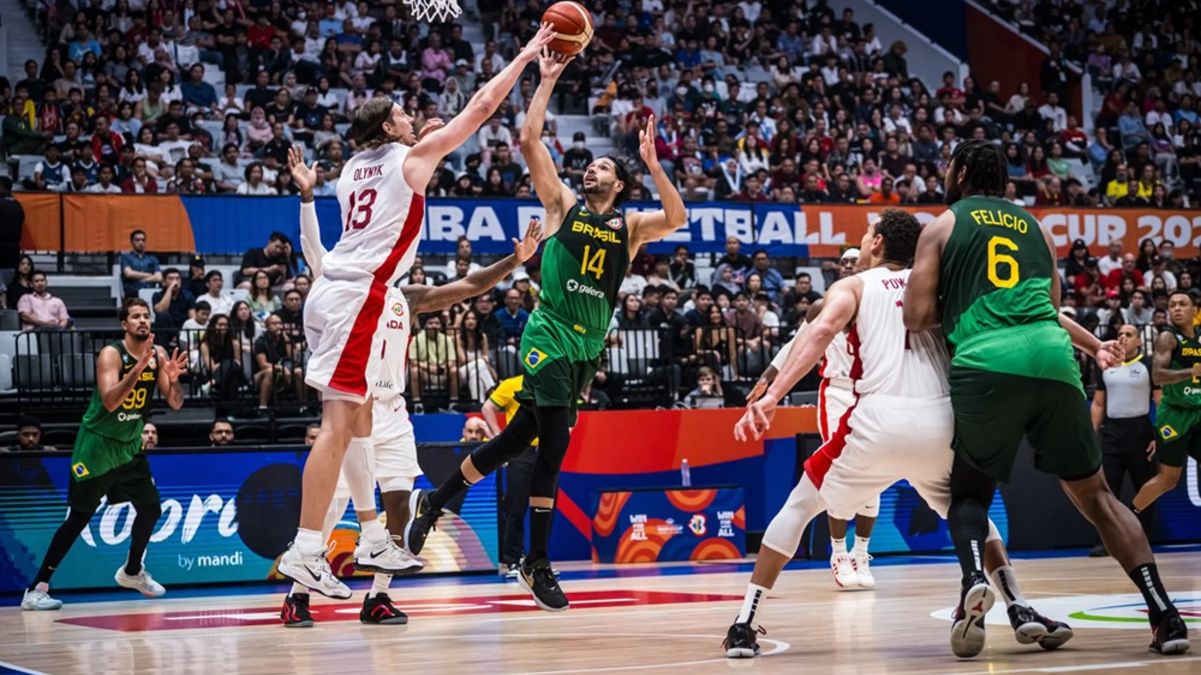 Brazil beats Canada and keeps the Olympic dream alive at the 2023 Basketball World Cup – Diário do Sudoeste