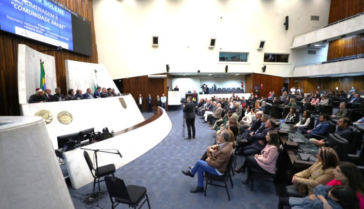 homenagem assembléia comunidade árabe